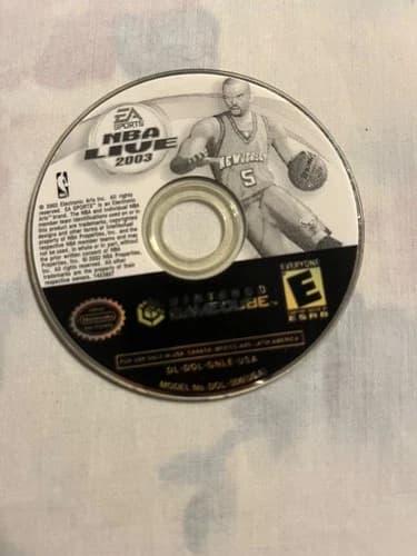 NBA Live 2003 (Nintendo GameCube, 2002)