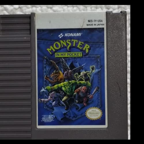 Konami Monster in My Pocket for Nintendo NES NTSC-U/C (US/Canada)