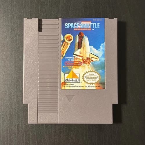 Space Shuttle Project (Nintendo NES, 1991) Tested Nice Shape - Works Great