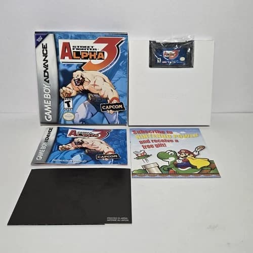 Street Fighter Alpha 3 CIB Tested Authentic (Nintendo Game Boy Advance, 2002)