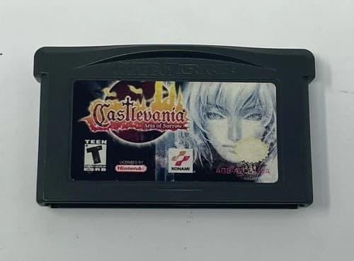 Castlevania: Aria of Sorrow (Nintendo Game Boy Advance 2003) AUTHENTIC TESTED!