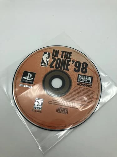 NBA in the Zone '98 PlayStation 1 PS1 DISC ONLY TESTED PICS