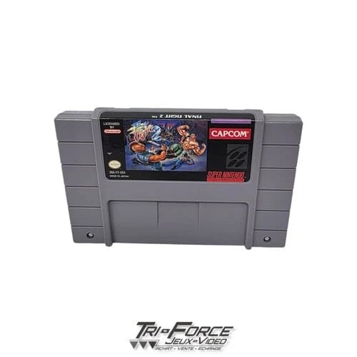 Final Fight 2 Super Nintendo SNES Video Game Capcom Authentic Game Tested