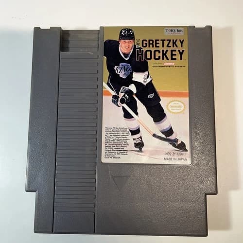 Wayne Gretzky Hockey (Nintendo Entertainment System NES, 1991) Cartridge Tested