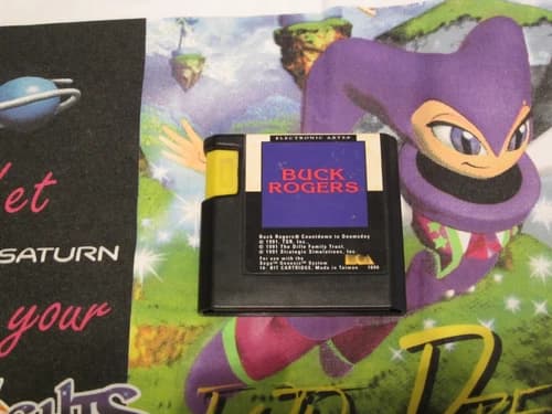 Buck Rogers Countdown to Doomsday for Sega Genesis - Cart only - Excellent Cond