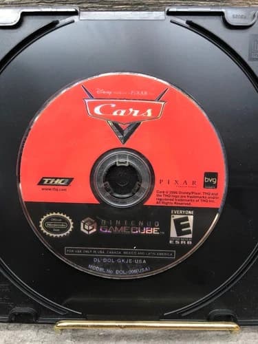 Cars Nintendo GameCube-- Disc Only