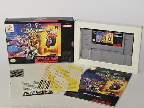 Biker Mice from Mars (SNES) Super Nintendo CIB Complete w/ Registration Card