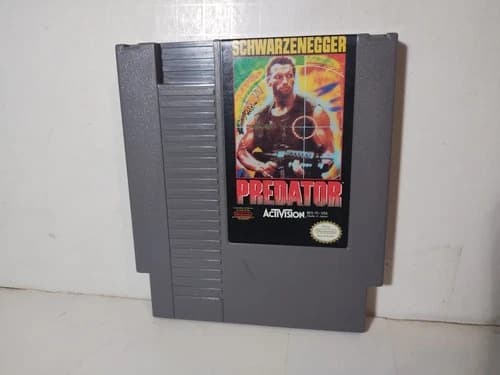 Predator Nintendo NES Game Cartridge Tested