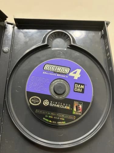 Digimon World 4 (Nintendo GameCube, 2005) Authentic Disc Only Tested Working