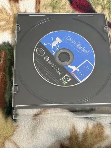 Chibi-Robo game Nintendo gamecube Disc Only Tested Resurfaced
