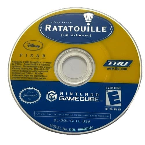 Ratatouille - Nintendo GameCube, 2007 | Game Only | Tested | Resurfaced