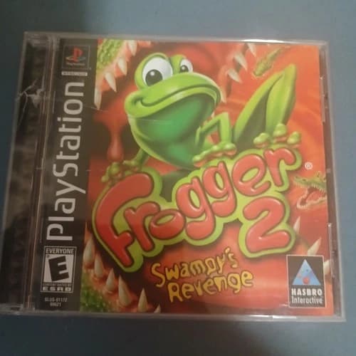 Sony PlayStation 1 PS1 Complete CIB COMPLETE Frogger 2: Swampy's Revenge BL