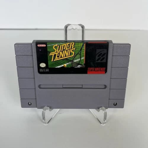 Super Tennis (Super Nintendo Entertainment System, 1991) SNES Tested & Working