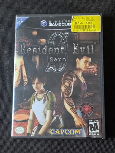 Resident Evil Zero Nintendo GameCube CIB 3 Complete In Box Video Game Game Cube