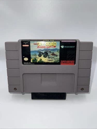 Tradewest Super Off Road: The Baja Super Nintendo SNES Racing NTSC-U/C