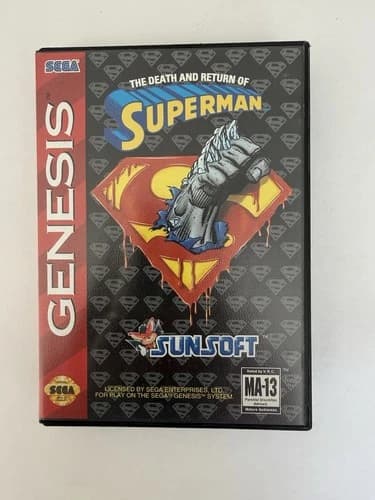 The Death And Return Of Superman Sega Genesis