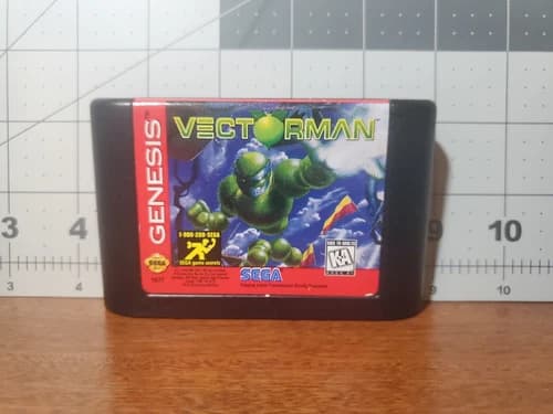 Vectorman (Sega Genesis, 1995) - Cartridge, Tested