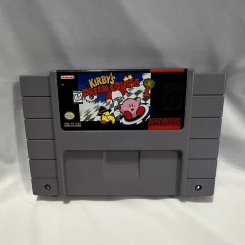 Nintendo Kirby's Dream Course Super Nintendo SNES NTSC-U/C Golf Game Cartridge