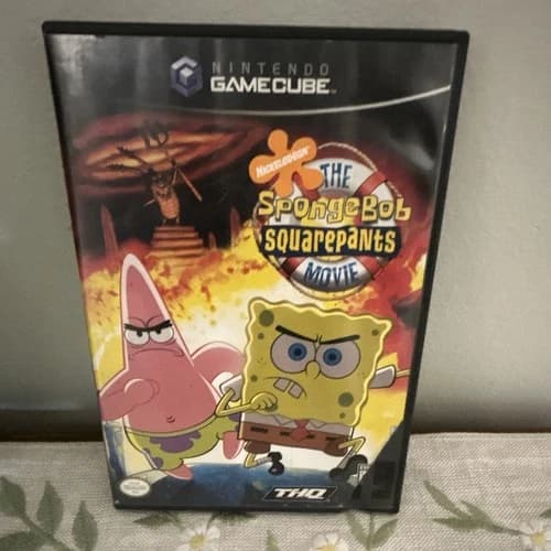 The SpongeBob SquarePants Movie Nintendo GameCube THQ Multiplayer E NTSC
