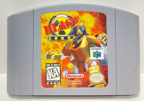 Blast Corps Nintendo 64 N64 Original Game | 1997 Tested & Cleaned | Authentic