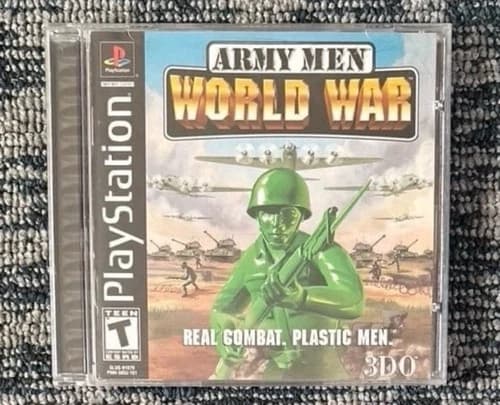 Sony PlayStation 1 PS1 Army Men World War