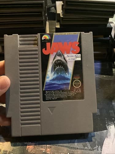 Jaws (Nintendo NES, 1987) Cartridge Only