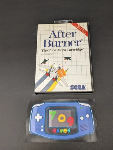 After Burner (Sega Master System) CIB COMPLETE