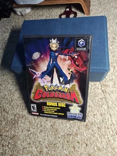 Pokemon Colosseum Bonus Disc (Nintendo GameCube, 2004) Complete