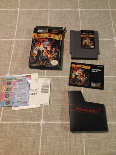 Battle Chess NES - Nintendo - COMPLETE - TESTED