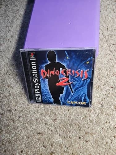 Dino Crisis 2 (Sony PlayStation 1, 2000) Complete W Registration PS1