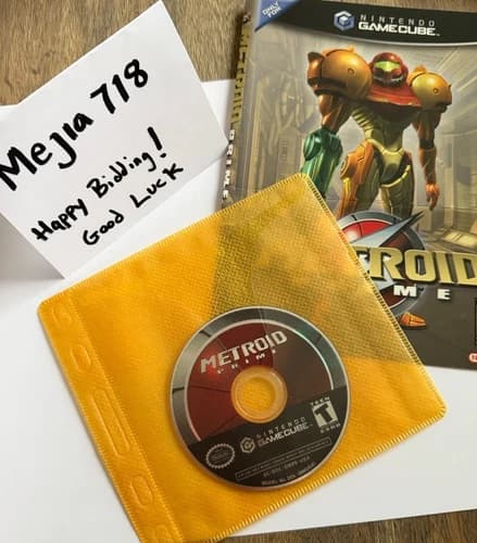 Metroid Prime (Nintendo GameCube, 2004) disc only