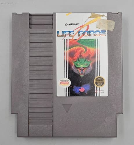 Nintendo NES Konami Life Force Video Game