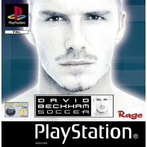 David Beckham Soccer (Sony Playstation PS1 Game)