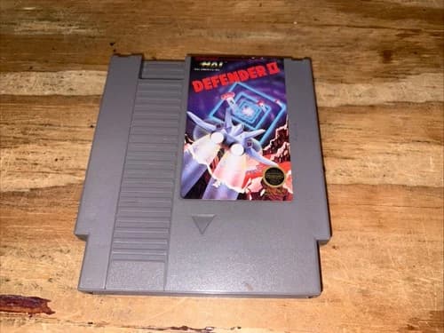 Defender II 2 - Nintendo NES Video Game - Authentic Cartridge Only - TESTED