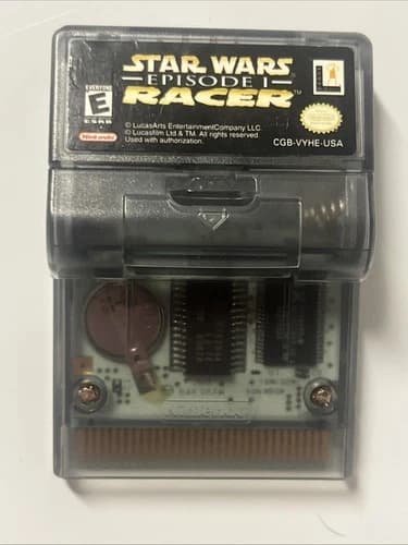 Star Wars Episode 1 Racer Gameboy Color Nintendo Authentic Cartridge Tested READ