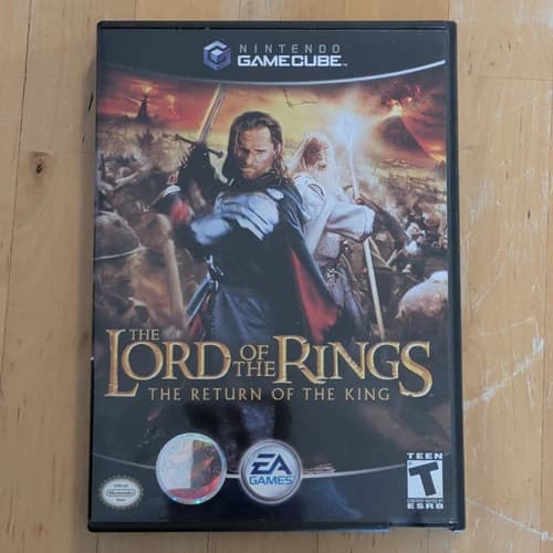 EA Games LOTR: Return of the King COMPLETE (GameCube) Manual, T