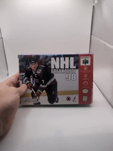 NHL Breakaway 98 Nintendo 64 N64 Complete in Box