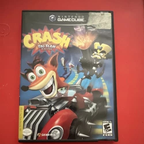 Crash Tag Team Racing Crash Bandicoot Nintendo GameCube E10+ NTSC-U/C