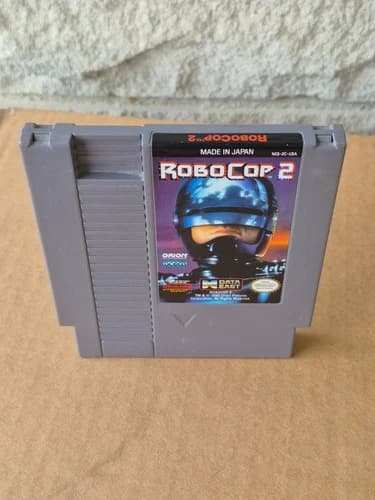 Authentic Robocop 2 Nintendo NES Tested Working