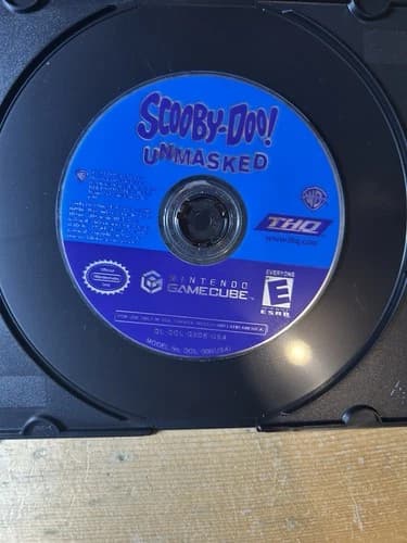 Scooby-Doo Unmasked Nintendo GameCube 2005 Video Game DISC ONLY Tested