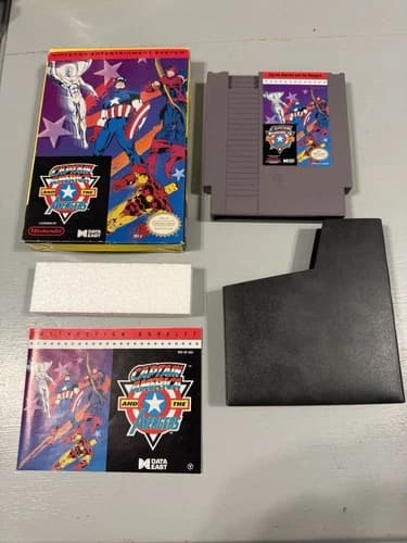 Captain America and The Avengers (Nintendo Entertainment System, 1991) CIB