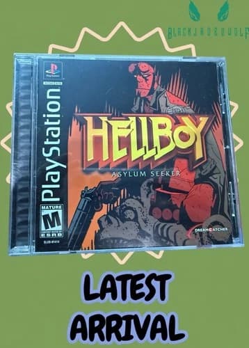 2003 PS1 Hellboy: Asylum Seeker (Sony PlayStation 1) Complete CIB W/ Reg Card