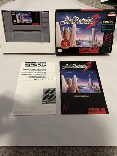 ActRaiser 2 SNES CIB Tested Authentic