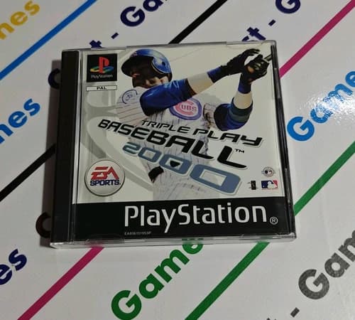 SONY PS1 TRIPLE PLAY BASEBALL 2000 PLAYSTATION 1 ITALIANO COMPLETO