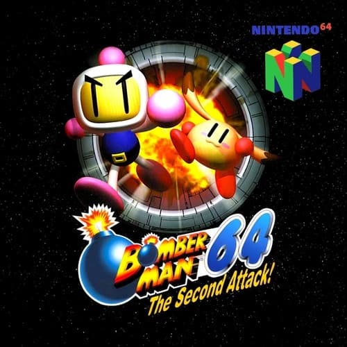 N64 Bomberman 64 The Second Attack! (Nintendo 64, 1999) - Pre-owned