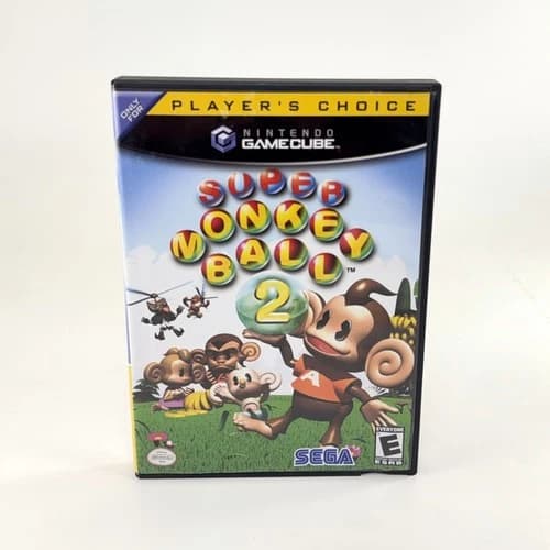 Super Monkey Ball 2 - Nintendo GameCube - CIB Complete - Tested - SHIPS TODAY!