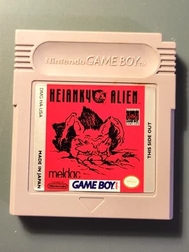Heiankyo Alien Nintendo Game Boy Gameboy Original Authentic Tested