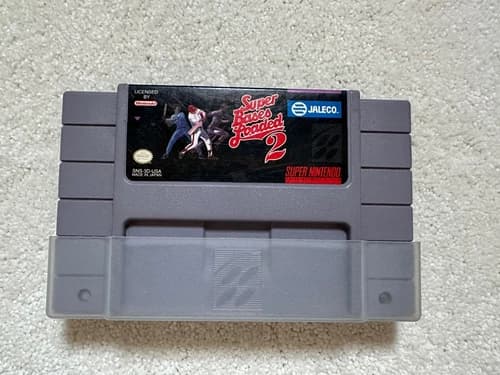 Super Bases Loaded 2 (SNES, 1994) Plays Great, Cartridge Only, Super Nintendo