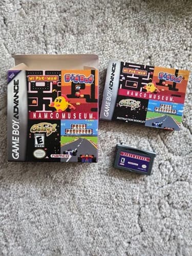 Namco Museum (Nintendo Game Boy Advance, 2001) complete CIB