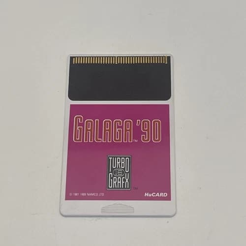 Galaga '90 - GAME ONLY TURBOGRAFX HuCard Only Tested
